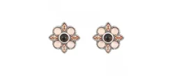 PENDIENTES SUNFIELD FLOR BICOLOR