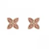 PENDIENTES SUNFIELD FLOR CO&Ntilde;AC ROSA