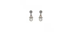 PENDIENTES SUNFIELD GOTA CALCEDONIA