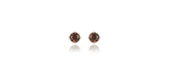 PENDIENTES SUNFIELD SQUARE MARRON