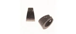 PENDIENTES TRAPEZ BLACK
