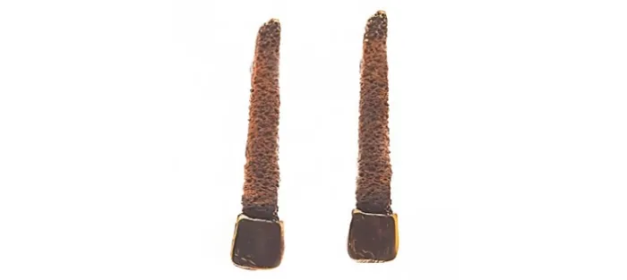 PENDIENTES TUAREG SPIRIT FILI PLAZA MARRON