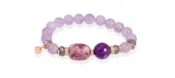 PULSERA CHAKRA LEPIDOLITA