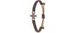 PULSERA CROIX BRUNE