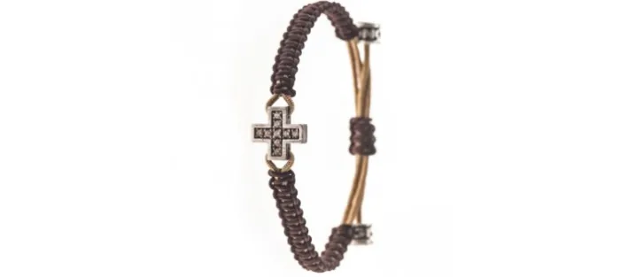 PULSERA CROIX BRUNE
