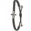 PULSERA CROIX NOIR