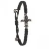 PULSERA FLOR DE LIS NOIR