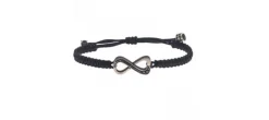 PULSERA INFINITI-LOVE BLACK