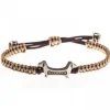 PULSERA M&T DIAMANTES BROWN (CREMA)