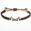 PULSERA M&T DIAMANTES BROWN (MARRON)