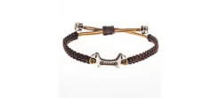 PULSERA M&T DIAMANTES BROWN (MARRON)