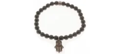 PULSERA MANO DE FATIMA HEMATITE