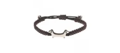 PULSERA MASCO&TICA MARRON