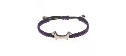 PULSERA MASCO&TICA MORADA