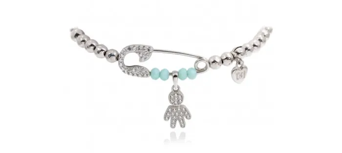PULSERA MUM AZUL
