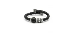 PULSERA RAIVE CALAVERA ONIX