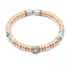 PULSERA RAIVE ORO ROSA CALCEDONIA