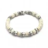 PULSERA RAIVE SKULL BLANCA