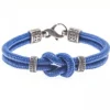 PULSERA SIMPLE KNOT AZUL