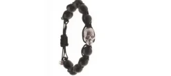 PULSERA SKULL RUBI BALLS