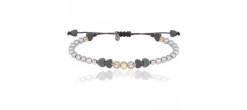 PULSERA SUNFIELD LOVE PLATA