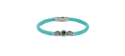 PULSERA SUNFIELD NABUK TURQUESA II