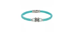 PULSERA SUNFIELD NABUK TURQUESA