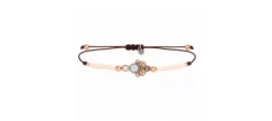 PULSERA SUNFIELD RESINA Y CALCEDONIA