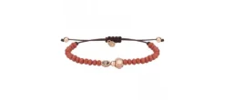 PULSERA SUNFIELD ROJO CORAL