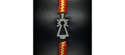 PULSERA VIRGEN NYLON ESPA&Ntilde;A