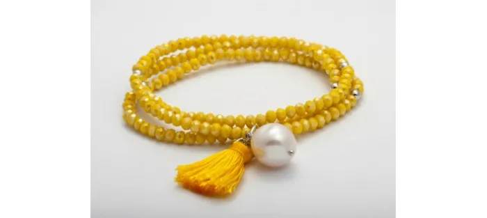 PULSERA ZEN AMARILLA