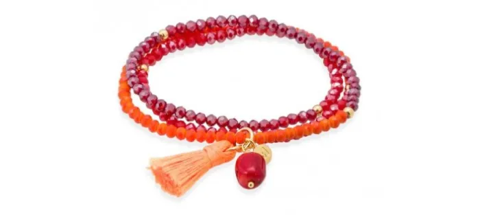 PULSERA ZEN NEON NARANJA