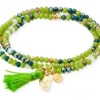 PULSERA ZEN NEON PISTACHO CALAVERA