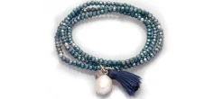 PULSERA ZEN PERLA AZUL
