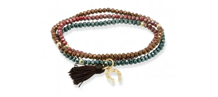 PULSERA ZEN TRES COLORES HERRADURA