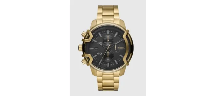 RELOJ DIESEL GRIFFED CRONO DORADO