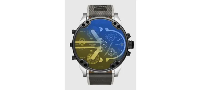 RELOJ DIESEL MR. DADDY 2.0 AMARILLO