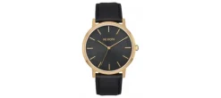 RELOJ NIXON PORTER LEATHER ALL BLACK/ GOLD