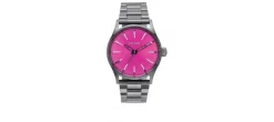 RELOJ NIXON SENTRY 38 SS FUXIA