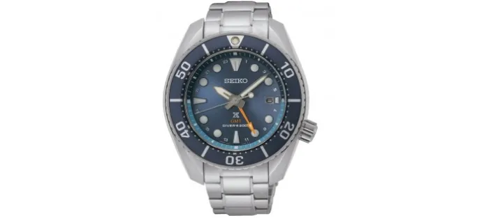 RELOJ PROSPEX SUMO SOLAR GMT ESFERA AZUL