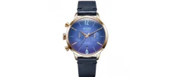 RELOJ WELDER SMOOTHY PELLE BLU