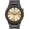 RELOJ WEWOOD ARROW BLACK GOLD