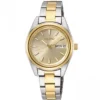 SEIKO NEO CLASSIC CUARZO DOBLE PEQUE&Ntilde;O BICOLOR