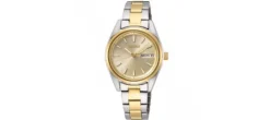 SEIKO NEO CLASSIC CUARZO DOBLE PEQUE&Ntilde;O BICOLOR