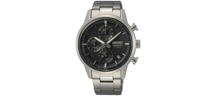 SEIKO NEO SPORTS CRONO EASY REMOVAL LINK NEGRO